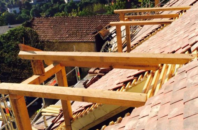 lucarnge et ciens assis